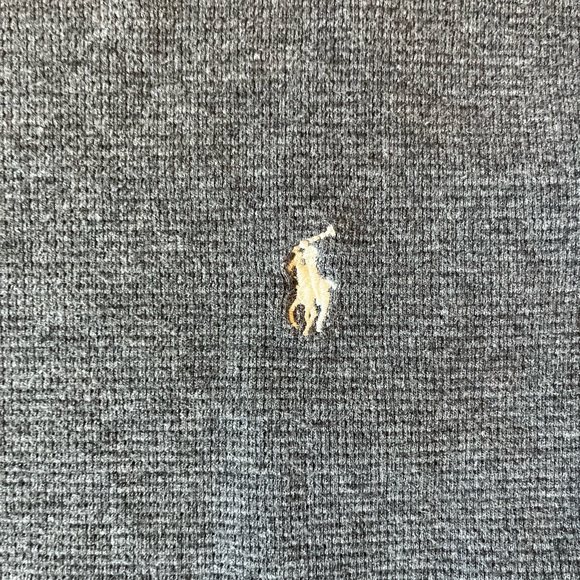 Polo by Ralph Lauren Charcoal Knit Top - Picture 2 of 3